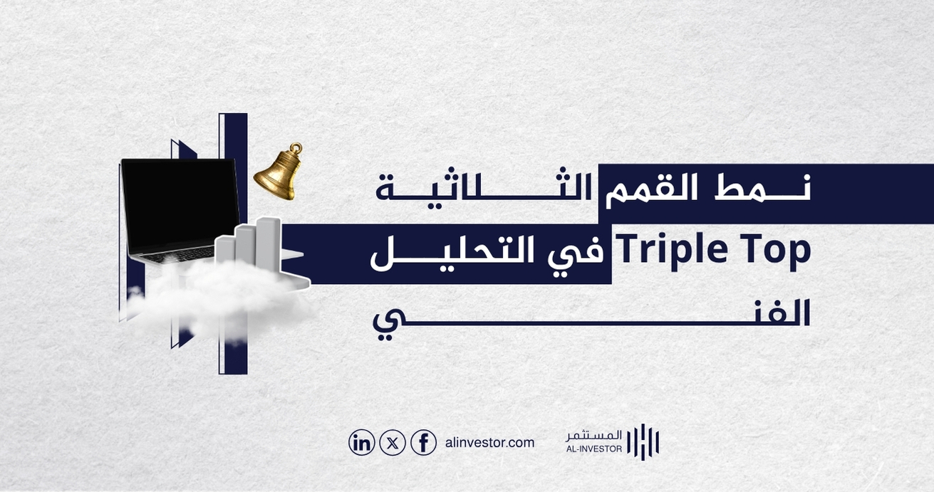 نمط القمم الثلاثية Triple Top في التحليل الفني نمط القمم الثلاثية Triple Top في التحليل الفني