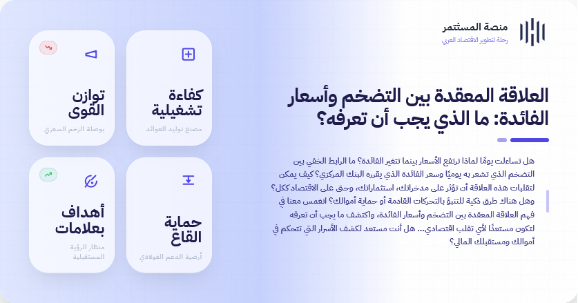 العلاقة المعقدة بين التضخم وأسعار الفائدة: ما الذي يجب أن تعرفه؟ العلاقة المعقدة بين التضخم وأسعار الفائدة: ما الذي يجب أن تعرفه؟